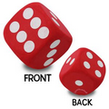Cool Sports Standard Coolball Cool Red Dice Antenna Ball